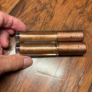 MAC Lipglass full size Set of 2 in Summer Chromance. New in Box. Bronze shimmer